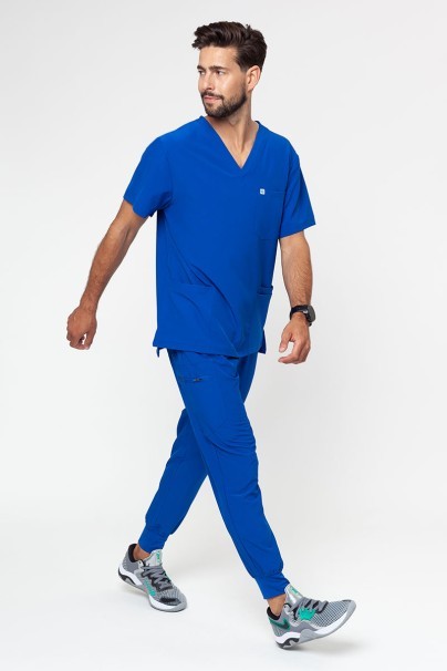 Men's Uniforms World 309TS™ Louis scrub top royal blue-7