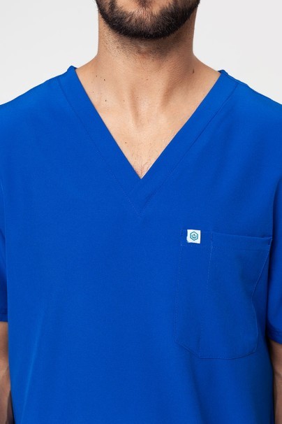 Men's Uniforms World 309TS™ Louis scrub top royal blue-2