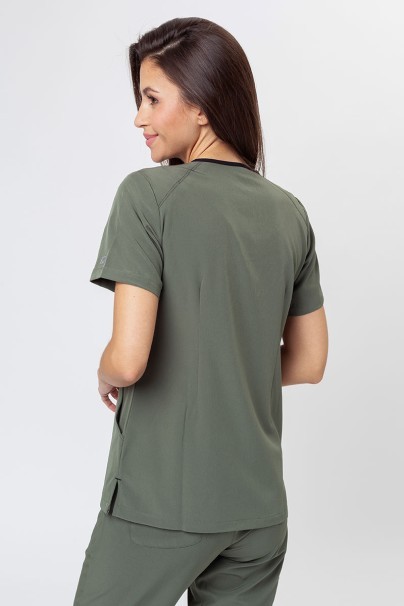 Women's Maevn Matrix Impulse Stylish scrubs set olive-3