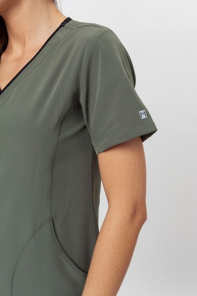 Women's Maevn Matrix Impulse Stylish scrubs set olive-4