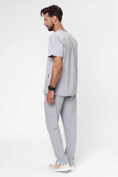 Men’s Adar Uniforms Cargo scrubs set (with Modern top) silver grey