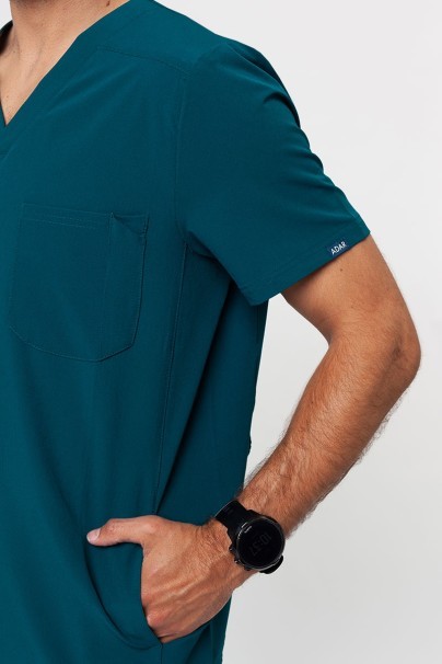 Men’s Adar Uniforms Cargo scrubs set (with Modern top) bottle green-6