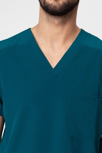 Men’s Adar Uniforms Cargo scrubs set (with Modern top) bottle green-4