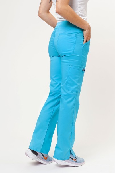 Women's Cherokee Revolution (Mock top, Straight trousers) scrubs set turquoise-7