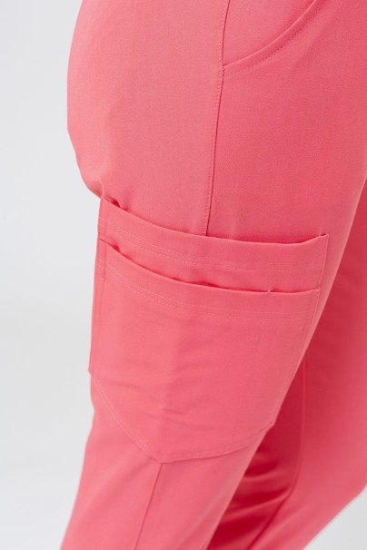 PROMO Women's Sunrise Uniforms Premium Chill jogger scrub trousers coral-6