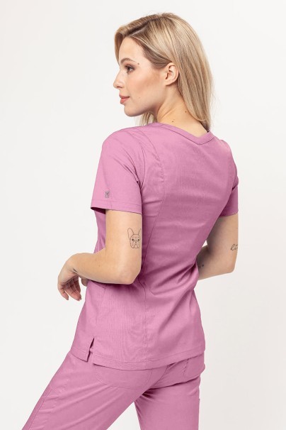 Women’s Maevn Matrix Double V-neck scrub top lilac-2