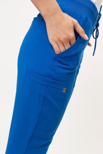 Women's Maevn Matrix Pro jogger scrub trousers royal blue-3