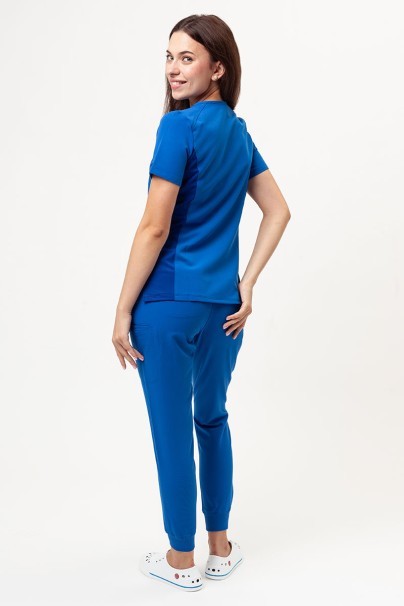 Women's Maevn Matrix Pro (Curved top, Jogger trousers) scrubs set royal blue-1