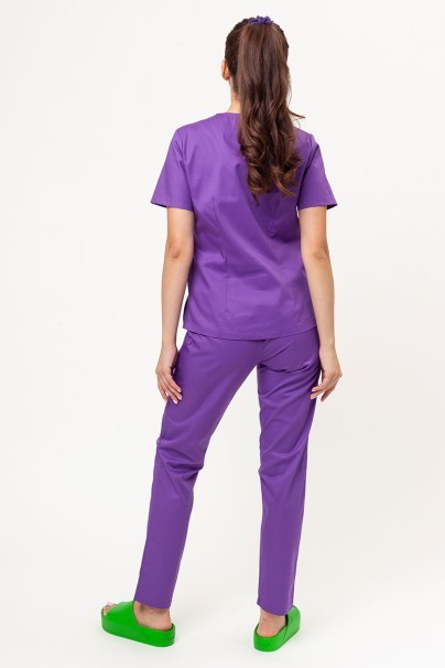 Women's Sunrise Uniforms Basic Light FRESH scrub top violet-5