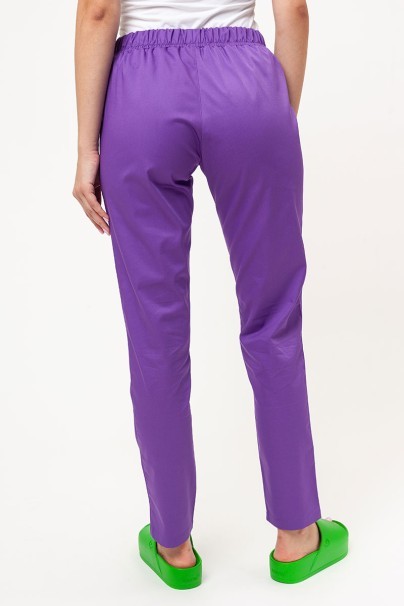 Women’s Sunrise Uniforms Basic Classic FRESH scrubs set (Light top, Regular trousers) violet-8