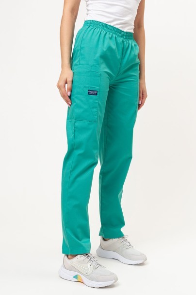 Women's Cherokee Originals scrubs set (V-neck top, N.Rise trousers) light green-7