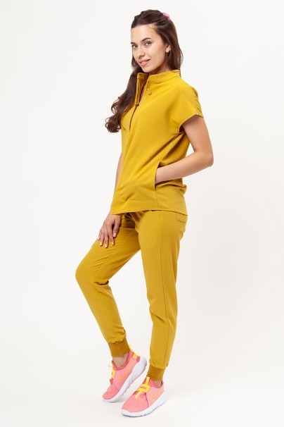 Women’s Uniforms World 518GTK™ Avant scrubs set mustard-2