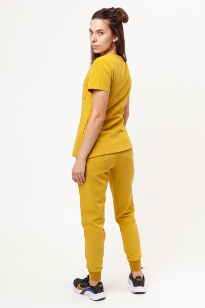 Women’s Uniforms World 518GTK™ Phillip On-Shift scrubs set yellow-1