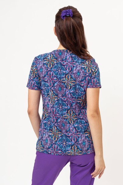 Women's Cherokee Prints V-neck scrub top One In A Medallion-1