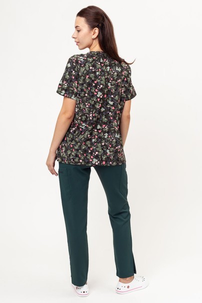 Women's Cherokee Prints V-neck scrub top What The Speck-6