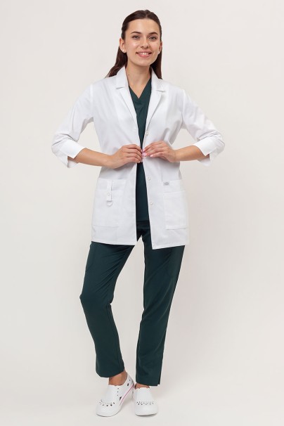 Women's Dickies Prof. Whites Consultation 3/4 lab coat-9