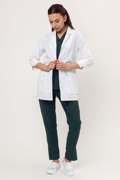 Women's Dickies Prof. Whites Consultation 3/4 lab coat-10