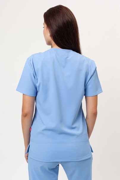 Women's Velilla Microfiber scrub top blue-1