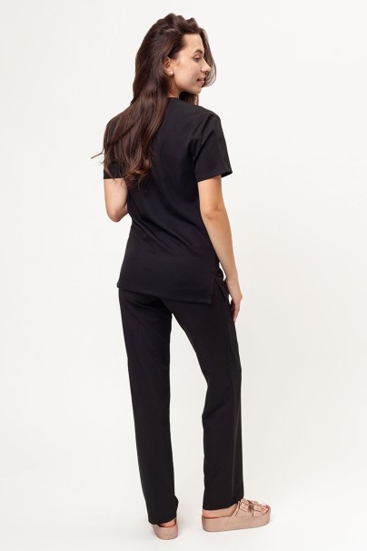 Women's Velilla Microfiber scrub top black-5