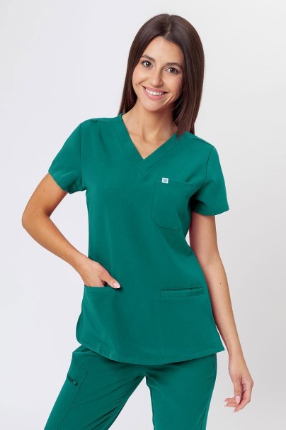 Women’s Uniforms World 518GTK™ Phillip On-Shift scrubs set green-2