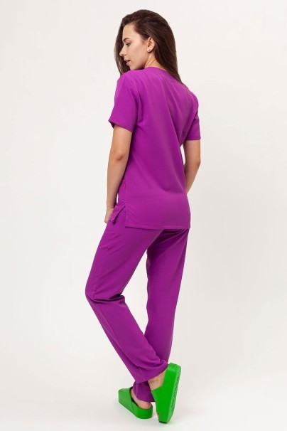 Women's Velilla Microfiber scrub trousers eggplant-5