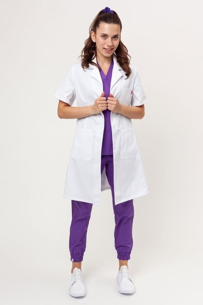 Women's Velilla Classic short sleeve lab coat-5