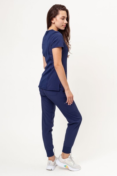 Women's Cherokee Infinity Mid Rise scrub jogger trousers navy-7