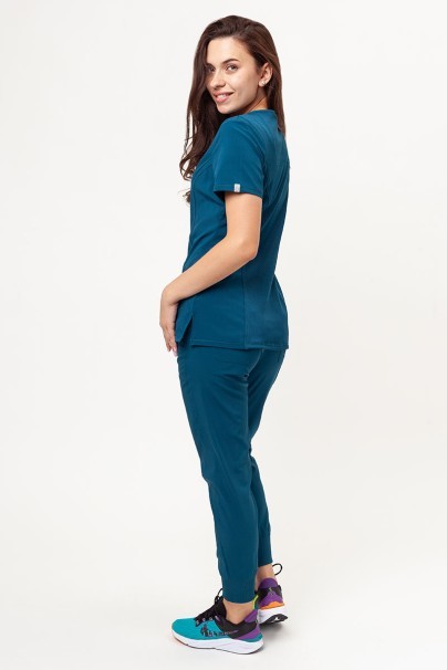 Women's Cherokee Infinity (Jogger trousers) scrubs set caribbean blue-2