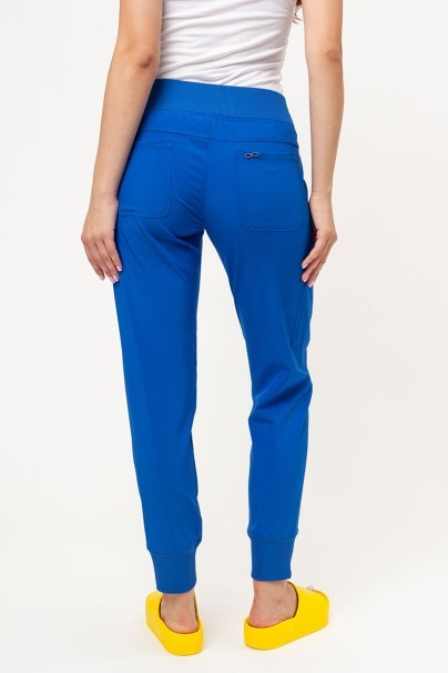 Women's Cherokee Infinity Mid Rise scrub jogger trousers royal blue-2