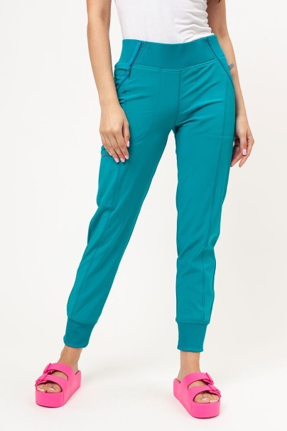 Women's Cherokee Infinity (Jogger trousers) scrubs set teal blue-8