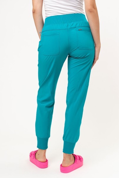 Women's Cherokee Infinity (Jogger trousers) scrubs set teal blue-9