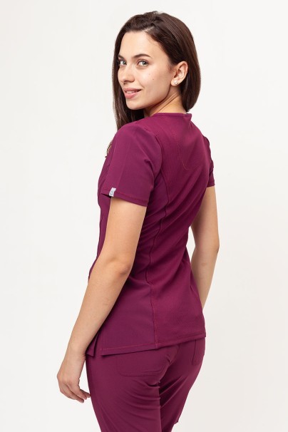 Women's Cherokee Infinity (Jogger trousers) scrubs set wine-3