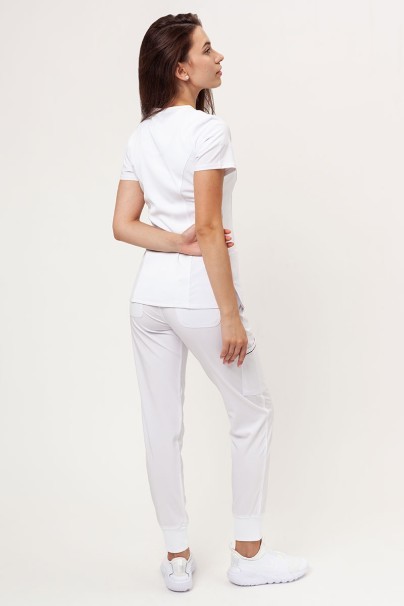 Women's Cherokee Infinity (Jogger trousers) scrubs set white-1