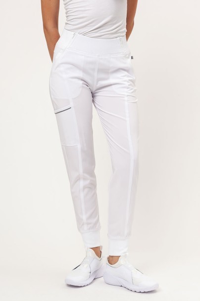 Women's Cherokee Infinity (Jogger trousers) scrubs set white-8