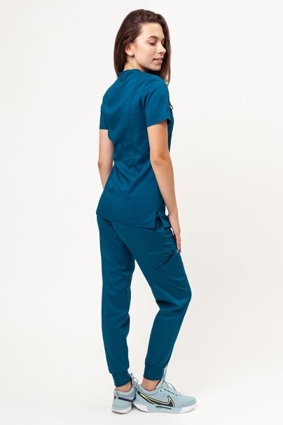 Women's Cherokee Revolution scrubs set (Soft top, Jogger trousers) caribbean-1