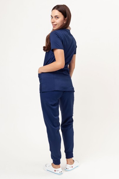 Women's Cherokee Revolution scrubs set (Soft top, Jogger trousers) navy-1