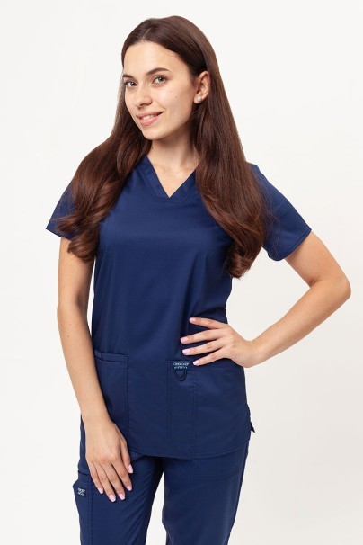 Women's Cherokee Revolution scrubs set (Soft top, Jogger trousers) navy-2