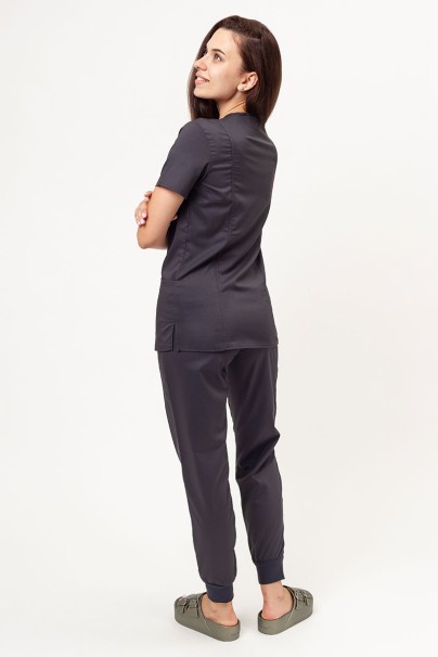 Women's Cherokee Revolution scrubs set (Soft top, Jogger trousers) pewter-2