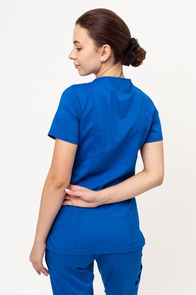 Women’s Cherokee Revolution Soft scrub top royal blue-1