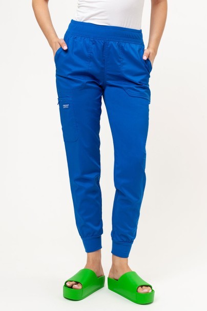 Women's Cherokee Revolution scrubs set (Soft top, Jogger trousers) royal blue-8