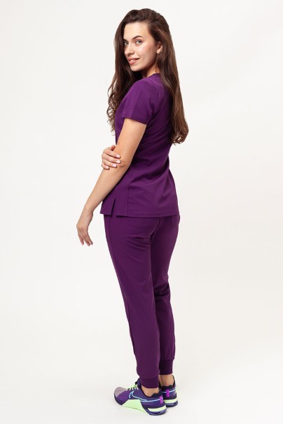 Women's Heartsoul Break on Through scrub jogger trousers eggplant-7