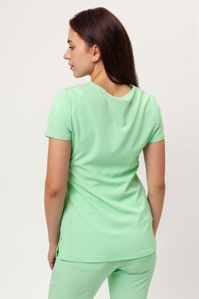 Women's Heartsoul Break on Through V-neck scrub top mint-1