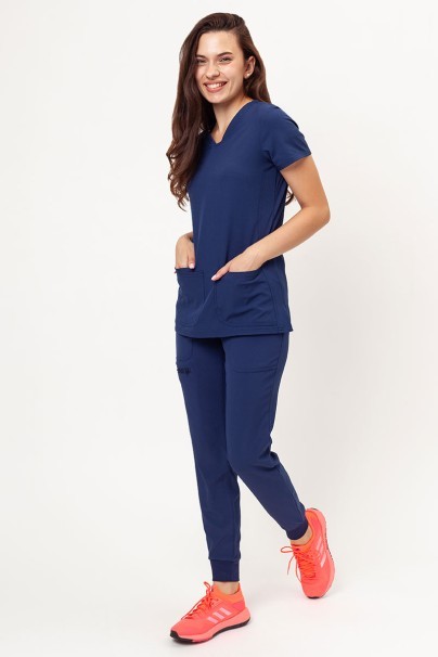 Women's Heartsoul Break on Through scrub jogger trousers navy-6