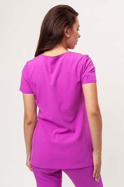 Women's Heartsoul Break on Through V-neck scrubs set violet-3