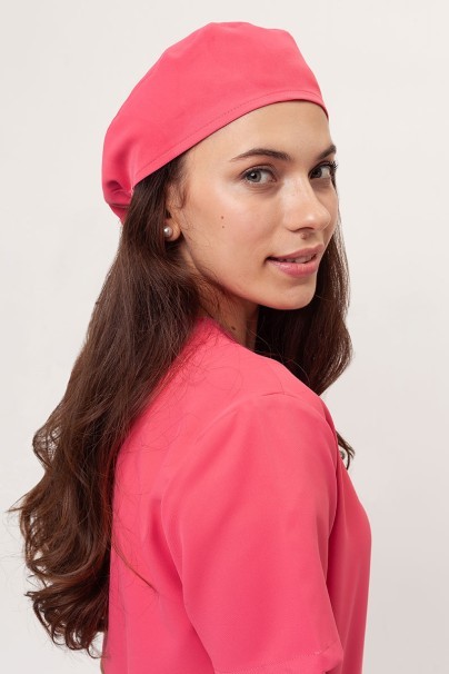 Velilla Microfiber scrubs cap coral-2