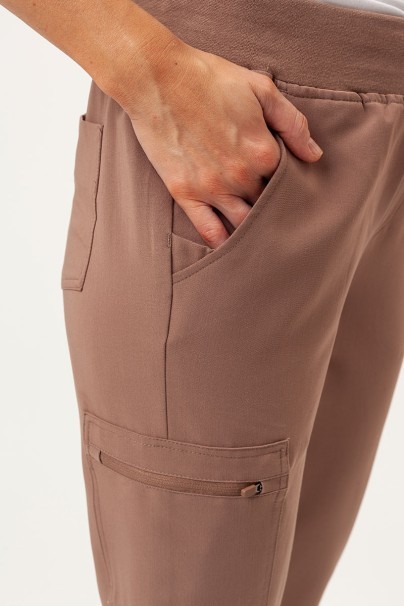 Women's Uniforms World 518GTK™ Avant Phillip On-Shift scrub trousers root brown-4