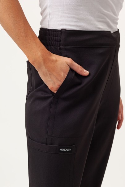 Women's Cherokee Ultra scrub jogger trousers black-2