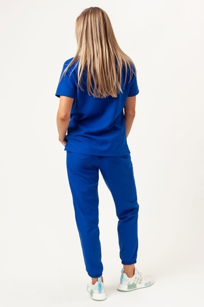 Women's Cherokee Ultra scrubs set (V-neck top, Jogger trousers) galaxy blue-2