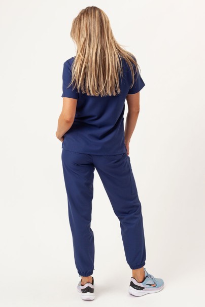 Women's Cherokee Ultra V-neck scrub top navy-5