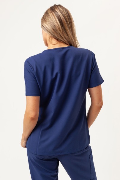 Women's Cherokee Ultra V-neck scrub top navy-2